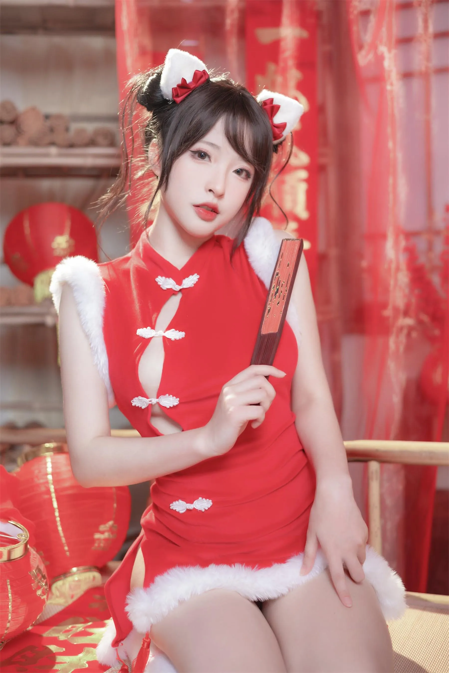 清水由乃 – NO.45 2023新年旗袍 [77P]插图6